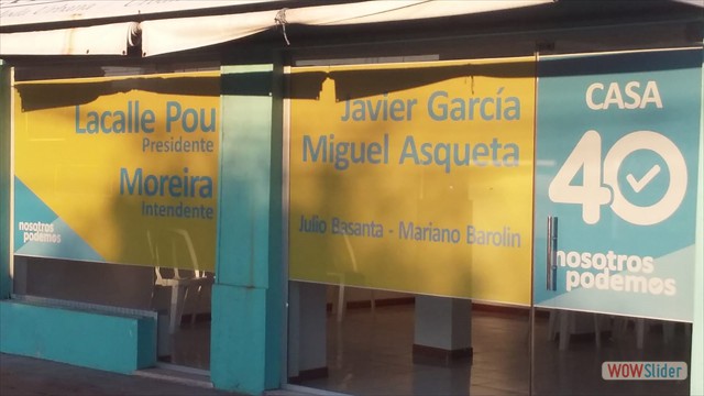 Javier García en Tarariras