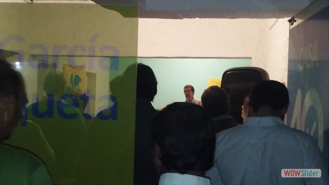 Javier García en Tarariras