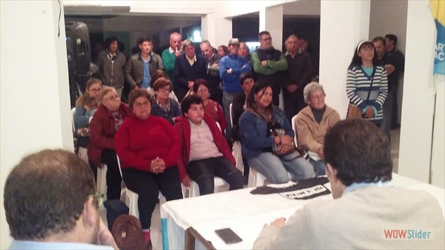 Javier García en Tarariras