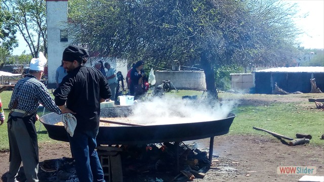 Paella solidaria en la Reserva de Fauna
