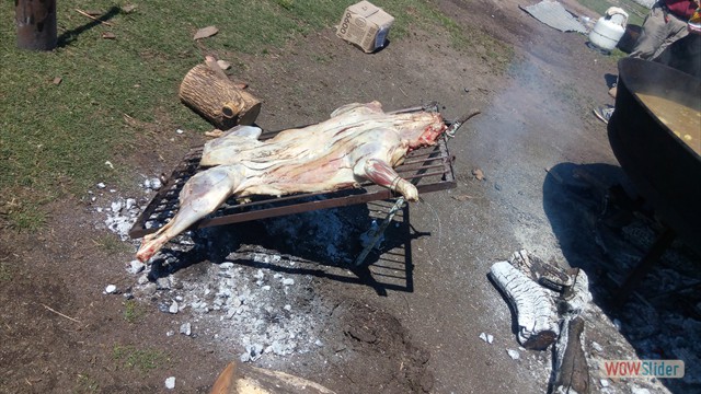 Paella solidaria en la Reserva de Fauna