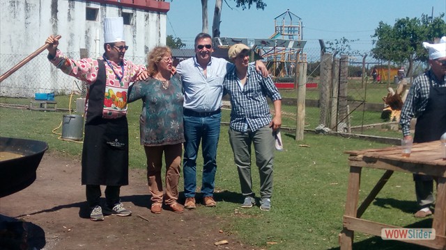 Paella solidaria en la Reserva de Fauna